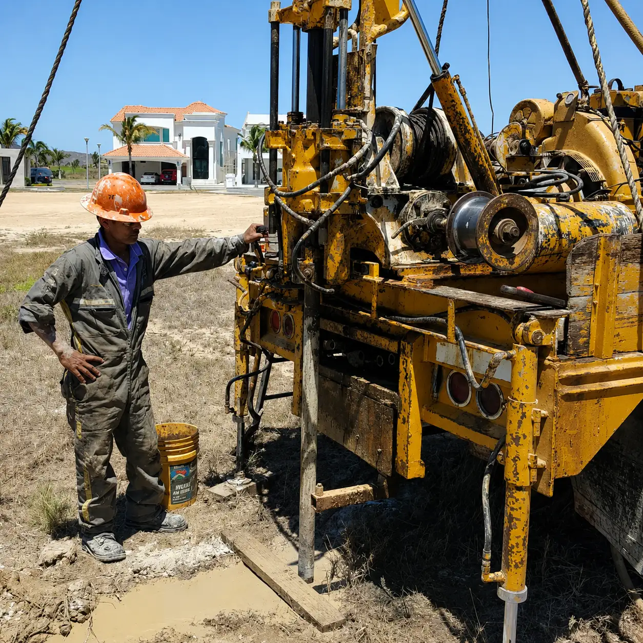 Perforación geotécnica